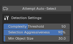 Auto-Select panel with Attempt Auto-Select button