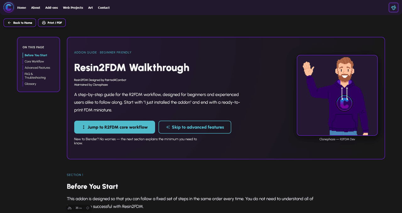 Resin2FDM Walkthrough